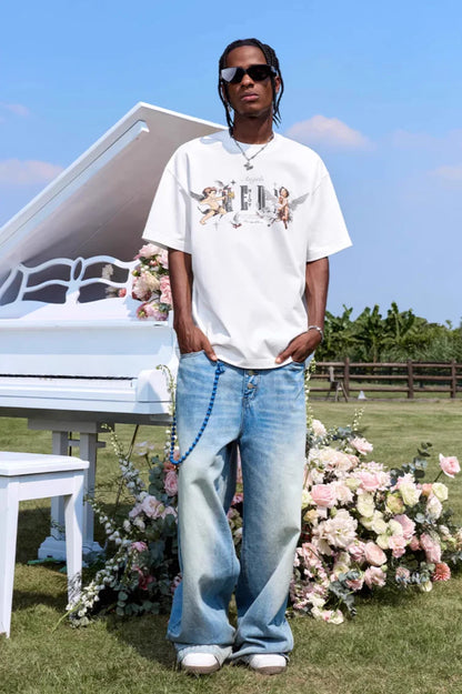 MEDM Angel Peace Dove Print Tee