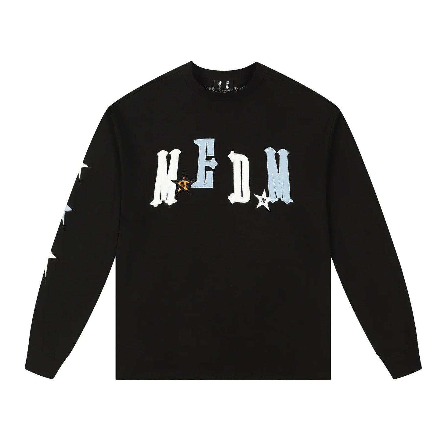 MEDM Star Embroidery Long Sleeved Tee