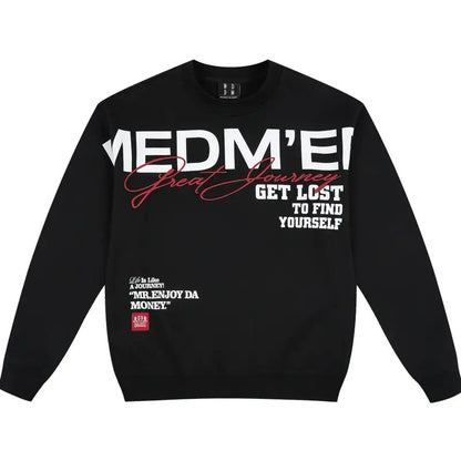MEDM Big Logo Print Sweatshirt
